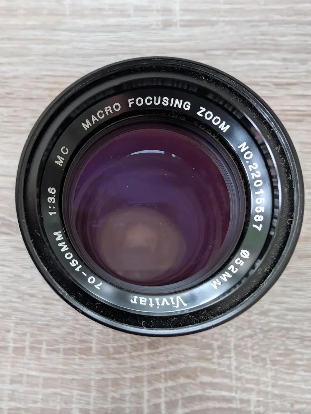 Vivitar 70-150mm 1:3.8 MC Macro Focusing Zoom Camera Lens